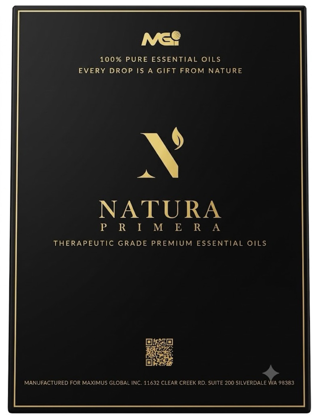 NATURA PRIMERA, Therapeutic  Grade Essential Oils Gift Box NIB